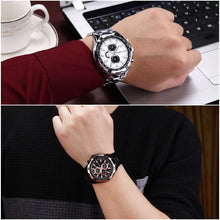 Load image into Gallery viewer, CURREN 8023 Men Stainless Steel Analog Sport Quartz Watch