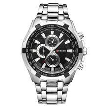 Load image into Gallery viewer, CURREN 8023 Men Stainless Steel Analog Sport Quartz Watch