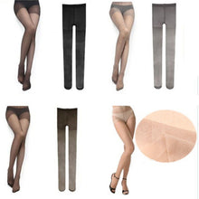 Load image into Gallery viewer, 3 Pair Women Sexy Tights Stocking Panties Pantyhose Nylon Sheer Stockings Long Stockings