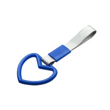 Load image into Gallery viewer, JDM Car Static Belt Decorative Warning Hanging Ring Rear Bumper Warning Ring Car Safety Hand Ring, Heart-Shaped Orange, Heart-Shaped Purple, Heart-Shaped White, Heart-Shaped Black, Heart-Shaped Blue, Heart-Shaped Red, Heart-Shaped Pink, Ring-Shape Red ...