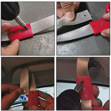Load image into Gallery viewer, JDM Car Static Belt Decorative Warning Hanging Ring Rear Bumper Warning Ring Car Safety Hand Ring, Heart-Shaped Orange, Heart-Shaped Purple, Heart-Shaped White, Heart-Shaped Black, Heart-Shaped Blue, Heart-Shaped Red, Heart-Shaped Pink, Ring-Shape Red ...