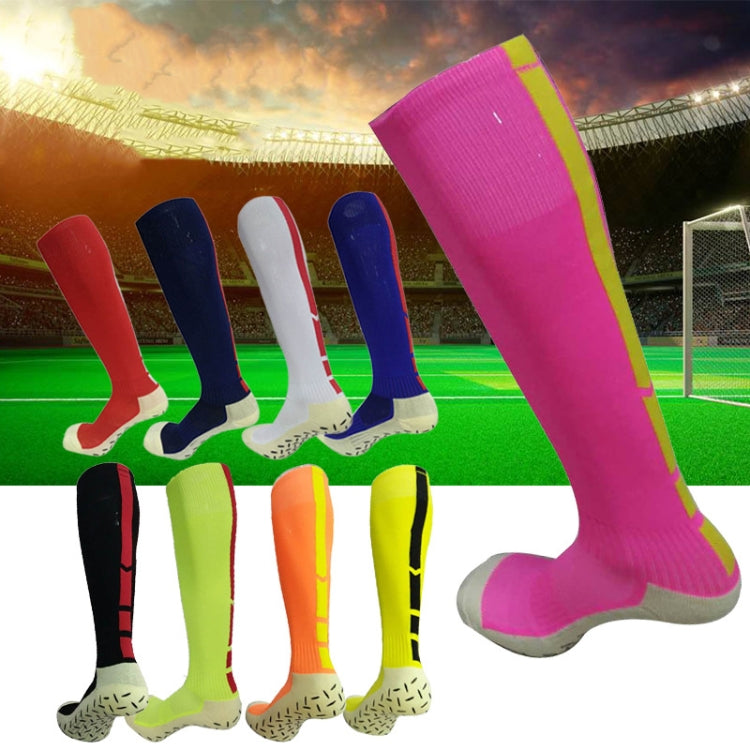 Thick Non-Slip High Knee Socks Breathable Comfortable Wear-Resistant Man Football Socks