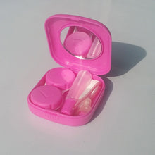 Load image into Gallery viewer, 5PCS/Set Mini Square Plastic Contact Lens Case with Mirror