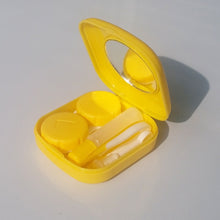 Load image into Gallery viewer, 5PCS/Set Mini Square Plastic Contact Lens Case with Mirror
