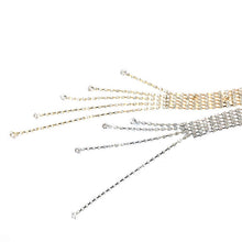 Load image into Gallery viewer, Women Double Loop Shape Diamond Belt Waist Chain