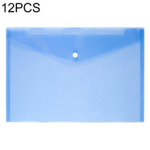 Load image into Gallery viewer, 12 PCS A4 Clear Document Bag Paper File Folder Stationery School Office PP Case