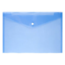 Load image into Gallery viewer, 12 PCS A4 Clear Document Bag Paper File Folder Stationery School Office PP Case