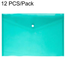 Load image into Gallery viewer, 12 PCS A4 Clear Document Bag Paper File Folder Stationery School Office PP Case