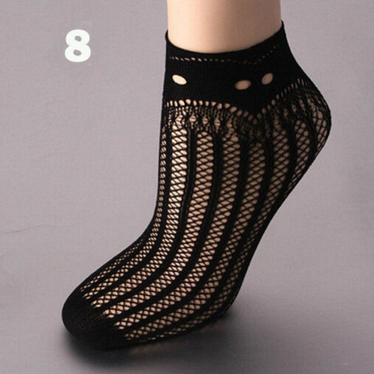 Sexy Black Sock Women Girls Ladies Soft Lace Short Ankle Socks Fishnet