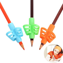 Load image into Gallery viewer, Non-toxic Children Pencil Writing Aid Grip Posture Correction Tools, Random Color Delivery, 1 PC
