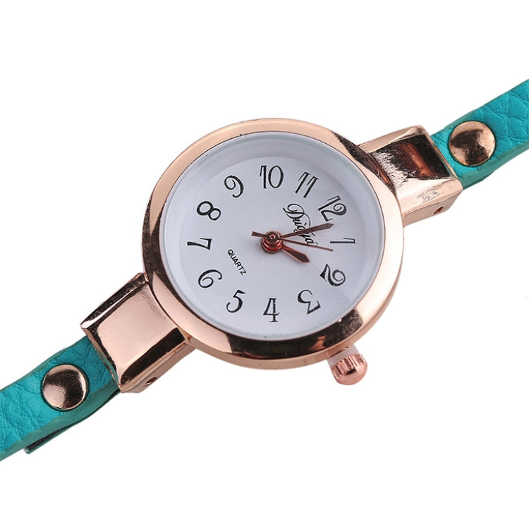 Eye Shape Gemstone Bracelet Watch for Women