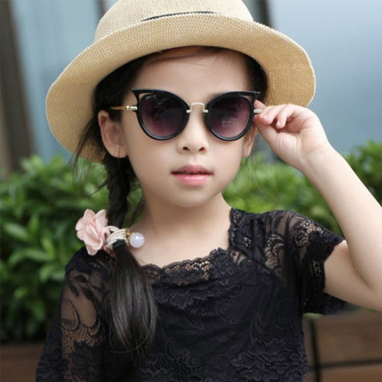 Fashion Baby Girls and Boys Cat Eyes Sunglasses Anti-UV Sunglasses