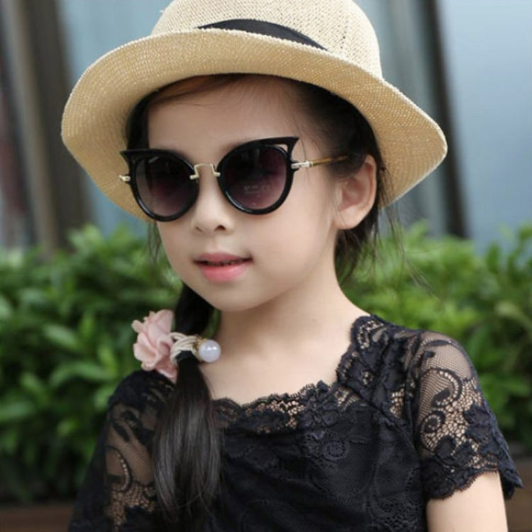 Fashion Baby Girls and Boys Cat Eyes Sunglasses Anti-UV Sunglasses