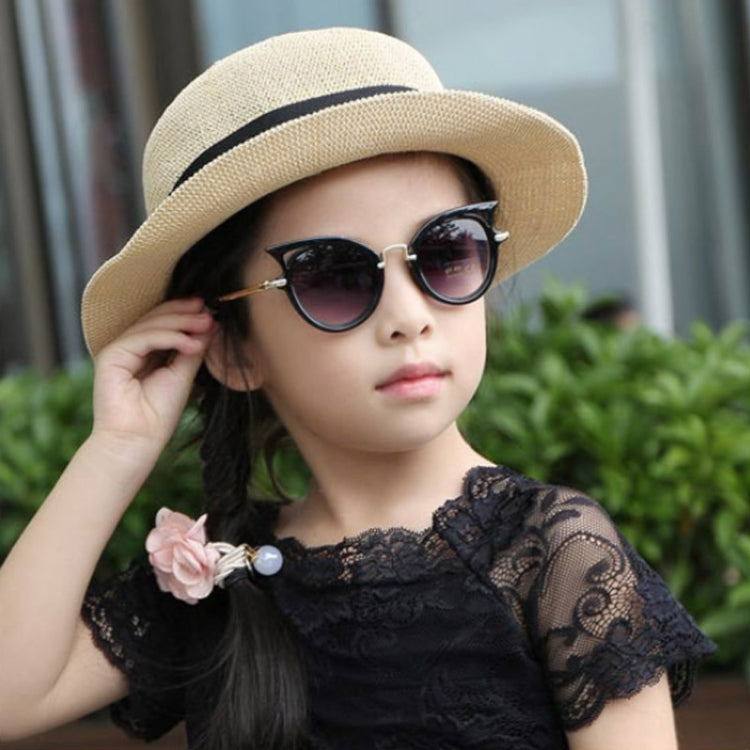 Fashion Baby Girls and Boys Cat Eyes Sunglasses Anti-UV Sunglasses