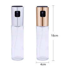Load image into Gallery viewer, Kitchen Glass Olive Oil Spray Bottle Vinegar Oil Sprayer Seasoning Bottle
