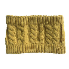 Load image into Gallery viewer, Women Autumn / Winter Topless Twist Knit Wool Warm Hat Headband Earmuffs