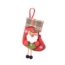 Load image into Gallery viewer, Mini Christmas Stockings Gift Bags Christmas Decorations for Home Festival Party