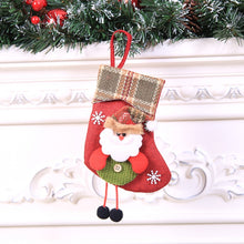 Load image into Gallery viewer, Mini Christmas Stockings Gift Bags Christmas Decorations for Home Festival Party