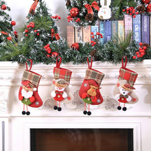 Load image into Gallery viewer, Mini Christmas Stockings Gift Bags Christmas Decorations for Home Festival Party