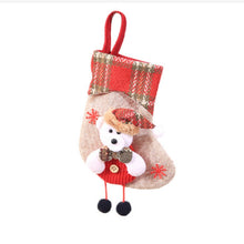 Load image into Gallery viewer, Mini Christmas Stockings Gift Bags Christmas Decorations for Home Festival Party