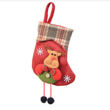 Load image into Gallery viewer, Mini Christmas Stockings Gift Bags Christmas Decorations for Home Festival Party