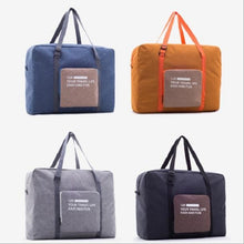 Load image into Gallery viewer, Folding Women Travel Bag Unisex Luggage Travel Handbags WaterProof Travel Bag Large Capacity Bag