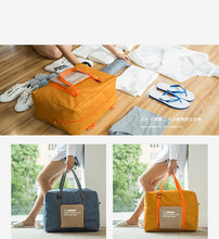 Load image into Gallery viewer, Folding Women Travel Bag Unisex Luggage Travel Handbags WaterProof Travel Bag Large Capacity Bag