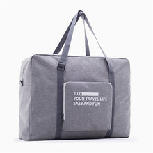 Load image into Gallery viewer, Folding Women Travel Bag Unisex Luggage Travel Handbags WaterProof Travel Bag Large Capacity Bag