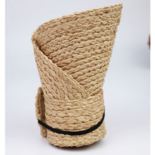 Load image into Gallery viewer, Women Outdoor Pasteable Adjustable Visor Straw Weaving Hat