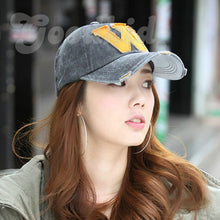 Load image into Gallery viewer, Alphabet Pattern Canvas Baseball Cap