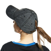 Load image into Gallery viewer, Women Solid Color Washable Purified Cotton Baseball Cap Hip Hop Hat