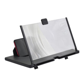 12 Inch Pull-Out Mobile Phone Screen Magnifier 3D Desktop Stand, Blu-ray Model, HD Model