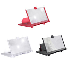 Load image into Gallery viewer, 12 Inch Pull-Out Mobile Phone Screen Magnifier 3D Desktop Stand, Blu-ray Model, HD Model