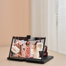 Load image into Gallery viewer, 12 Inch Pull-Out Mobile Phone Screen Magnifier 3D Desktop Stand, Blu-ray Model, HD Model