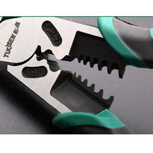 Load image into Gallery viewer, TUOSEN Multifunctional Crimping and Stripping Labor Saving Flat Pliers Vise Manual Wire Cutters, 14339 6 Inch, 14346 6 Inch, 10942 8 Inch, 10959 9 Inch, 11116 9 Inch