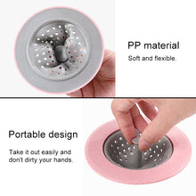 Load image into Gallery viewer, vanzlife Dishwasher filter pool floor drain household kitchen  anti-blocking anti-seal washing net bag sewer filter, Pink, Blue, Apricot