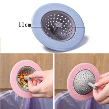 Load image into Gallery viewer, vanzlife Dishwasher filter pool floor drain household kitchen  anti-blocking anti-seal washing net bag sewer filter, Pink, Blue, Apricot