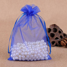 Load image into Gallery viewer, 100 PCS Gift Bags Jewelry Organza Bag Wedding Birthday Party Drawable Pouches, 10x15cm