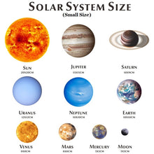 Load image into Gallery viewer, E wall Planet Solar System Fluorescent Wall Stickers Room Bedroom Luminous Wall Stickers