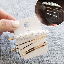 Load image into Gallery viewer, Fashion Jewelry Hairpins Clips Plated Women Pearl Hair Clips Bridal Headdress