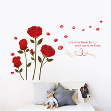 Load image into Gallery viewer, Removable Flower Wall Sticker Mural DIY Decal Home Room Art Decoration