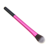 Load image into Gallery viewer, Pink Aluminum Tube Makeup Brush Highlights Eye Shadow Brush