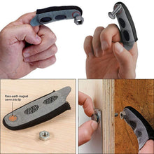 Load image into Gallery viewer, 5pcs / Set Maintenance Construction Tool Multi-function Magnetic Suction Small Screw Nails Finger Sleeve, Magnetic Screw Finger Sleeve