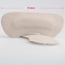 Load image into Gallery viewer, 10 Pairs Foot Care Shoes Pads Cow Leather Insole Liner High Heel Cushion