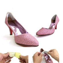 Load image into Gallery viewer, 10 Pairs Foot Care Shoes Pads Cow Leather Insole Liner High Heel Cushion