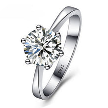 Load image into Gallery viewer, Woman CZ Crystal Wedding Engagement Finger Rings Super Shinning Cubic Zirconia Fine Jewelry, 10, 6, 7, 8, 9