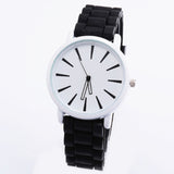 Classic Silicone Watch Ultra-thin Jelly Quartz Watch
