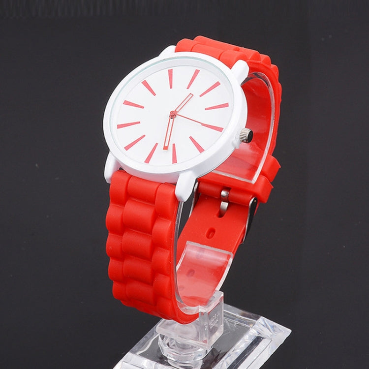 Classic Silicone Watch Ultra-thin Jelly Quartz Watch