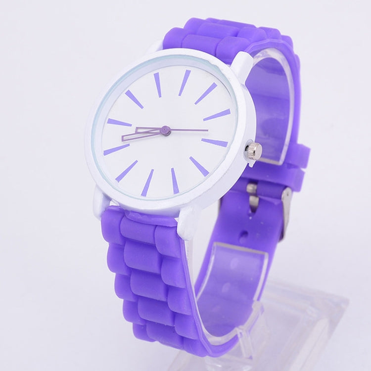 Classic Silicone Watch Ultra-thin Jelly Quartz Watch