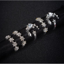 Load image into Gallery viewer, 5 PCS/Set Vintage Women Star Moon Adjustable Ring Set